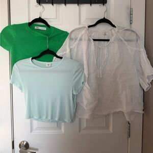 NWOT ARITZIA & ZARA TOP BUNDLE